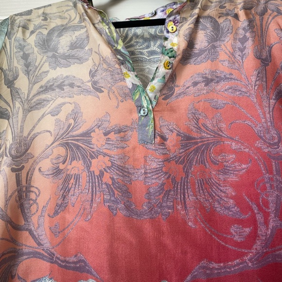 Johnny Was Silk Blouse - Picture 2 of 8